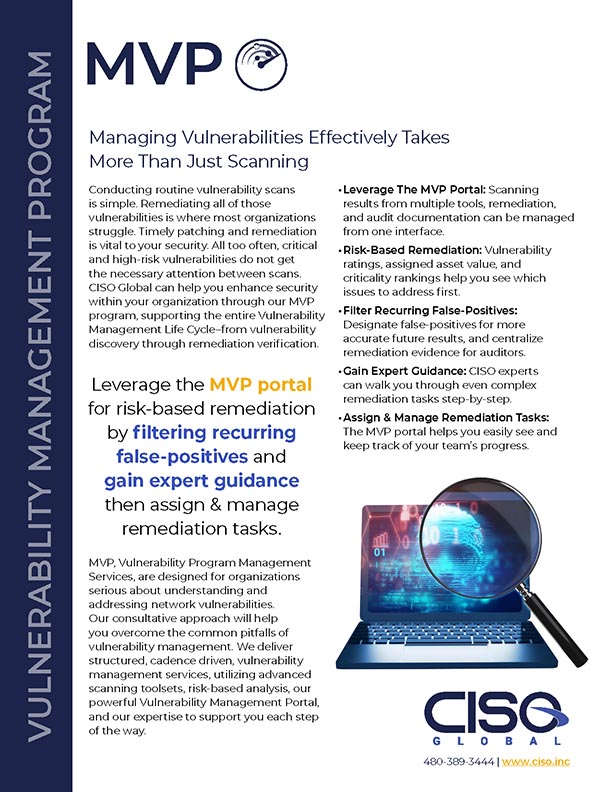 Vulnerability Management Program (MVP) – Service Overview