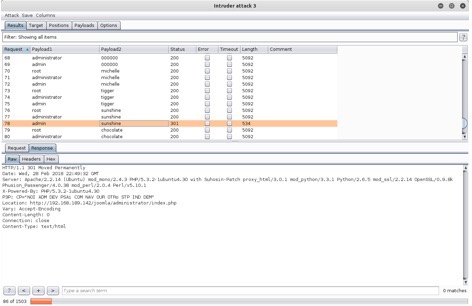 brute forcing status request
