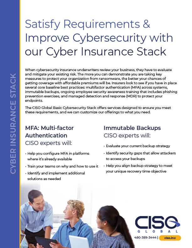 Cyber Insurance Stack