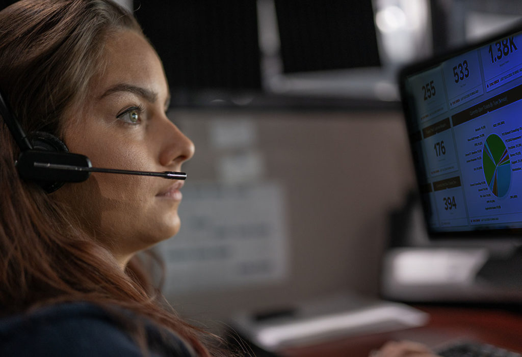 About CISO Global Cerberus Sentinel – Cybersecurity Company Body Image Technician Taking Calls