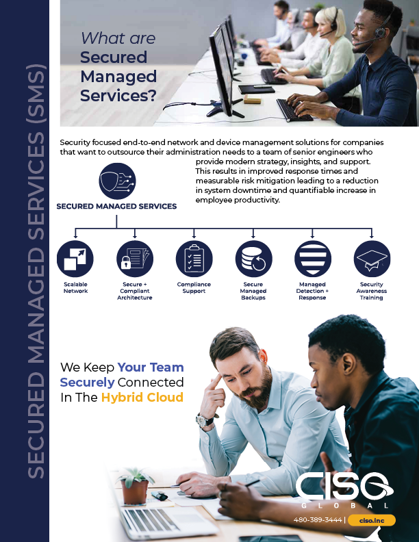 SMS — Secured Managed Services — Service Overview