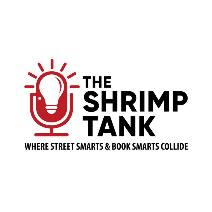 The SHRIMP TANK Podcast Logo