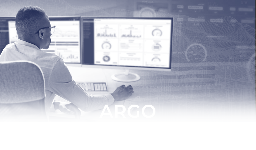 User looking at Argo Security Management screen