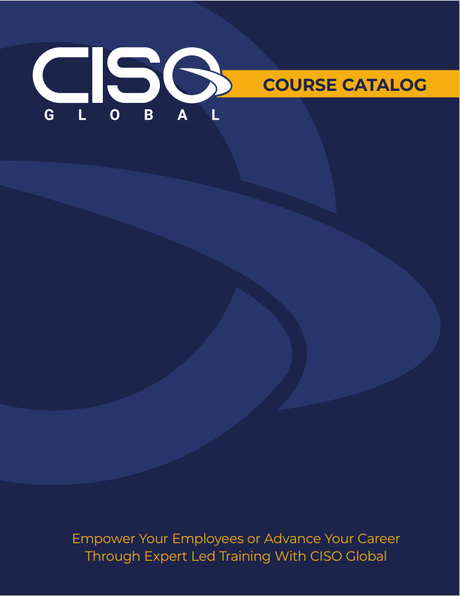CISO Global — Training Courses Catalog